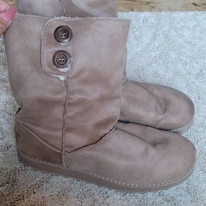 Sketchers boots, Size 10, Tan